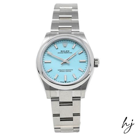 op tiffany dial rolex|Rolex 31mm tiffany ladies.